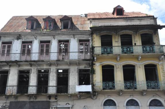 Muitos casarões ainda precisam ser reformados no Casco Viejo da Cidade do Panamá